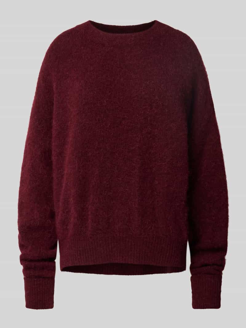 American vintage Oversized gebreide pullover met ribboorden model 'VITOW'