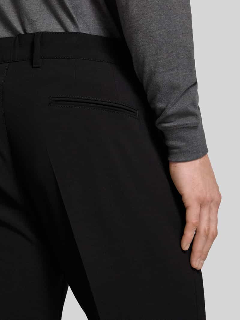 drykorn Regular fit broek met bandplooien en viscose model 'LEEK'