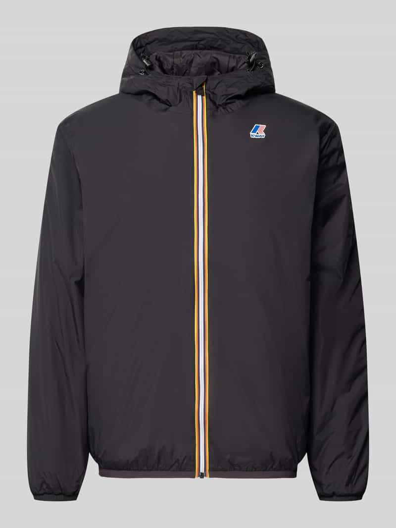 K-way Jas met logo en ritssluiting
