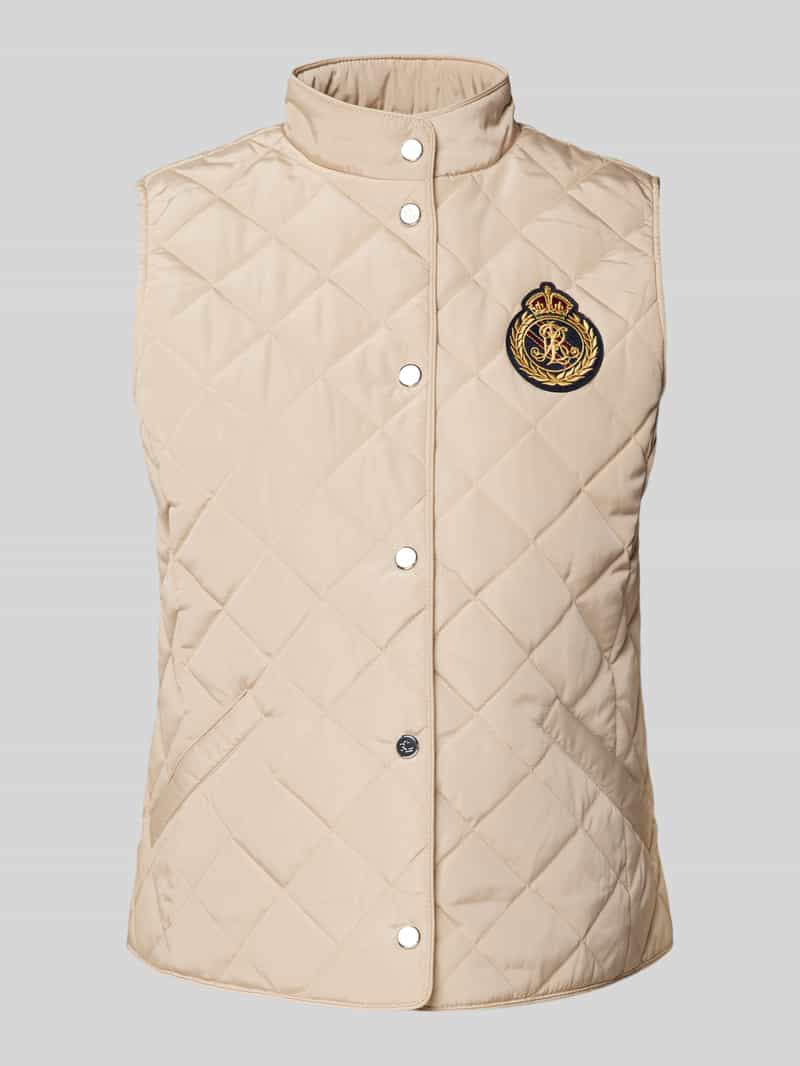 Lauren Ralph Lauren Regular fit gilet met opstaande kraag
