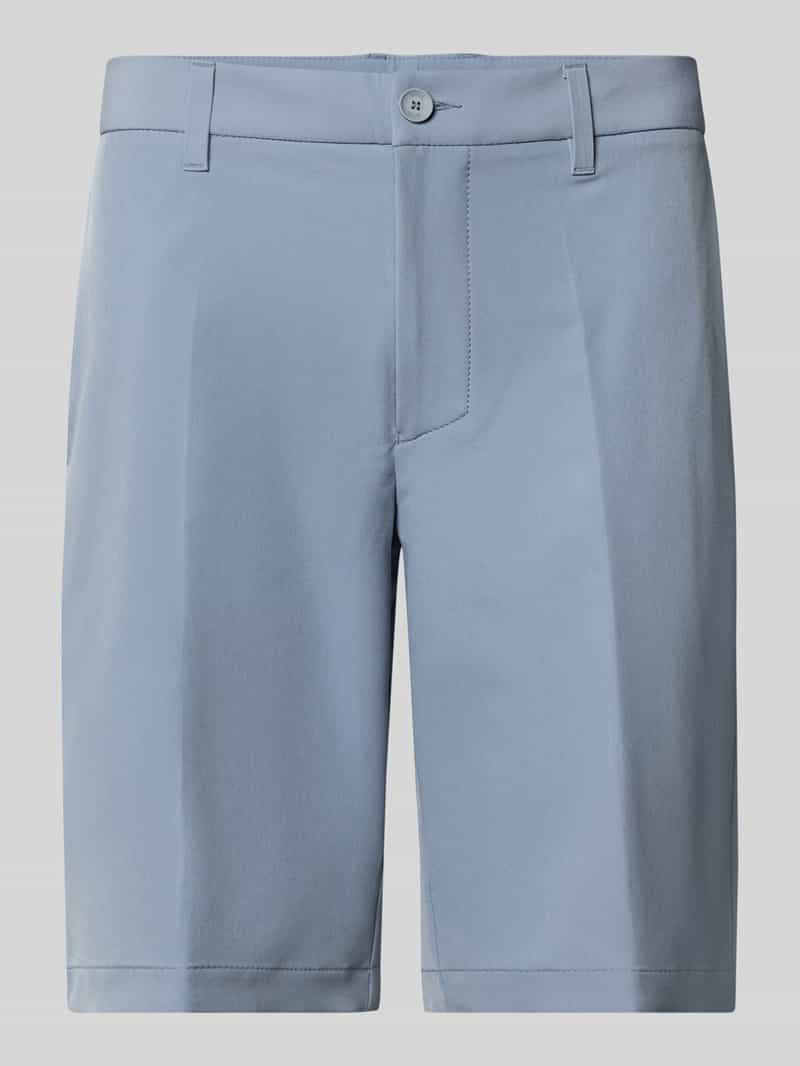 BOSS Green Korte slim fit chino met riemlussen