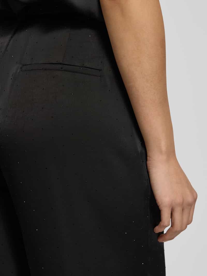 NEO NOIR Stoffen broek met achterzakken model 'Emmet'