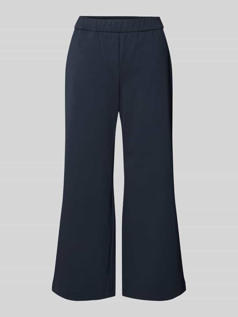 BRAX Wide leg stoffen broek met elastische band model 'Style.Maine'