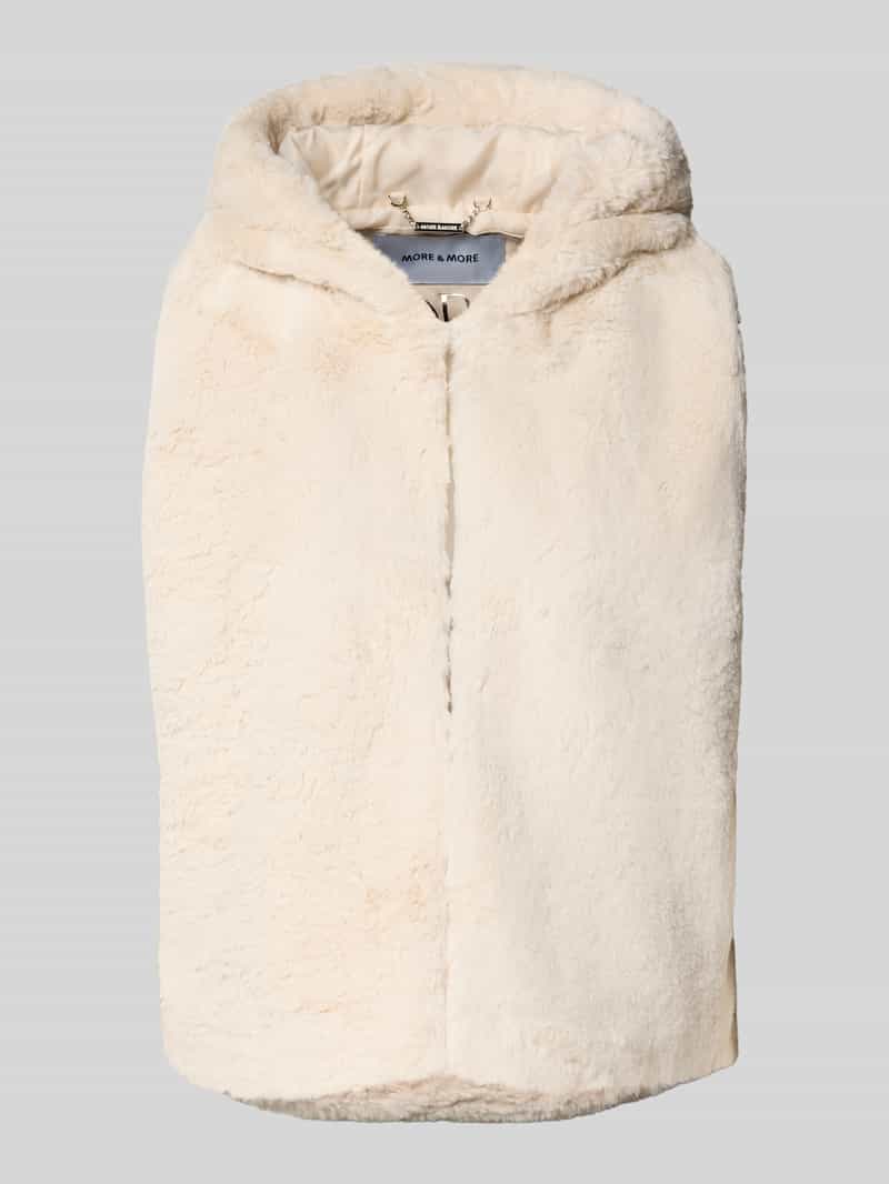MORE & MORE Regular fit bodywarmer van imitatiebont