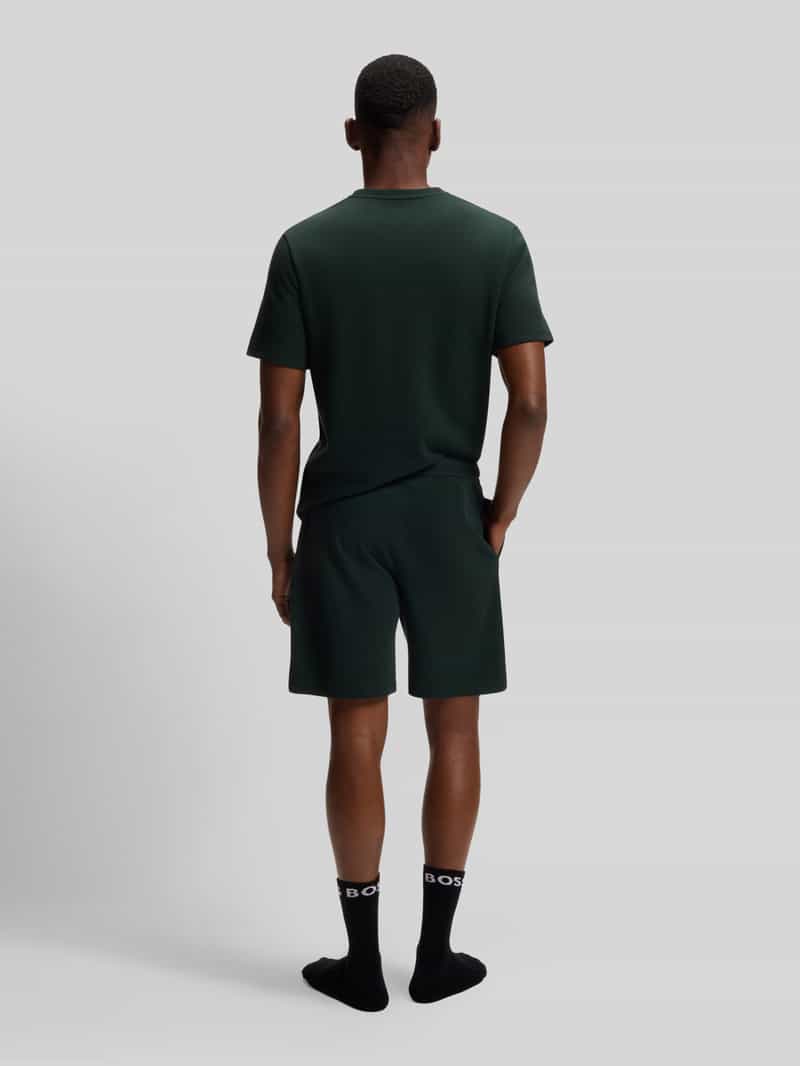 Boss Regular fit t-shirt van katoenmix model 'WAFFLE'