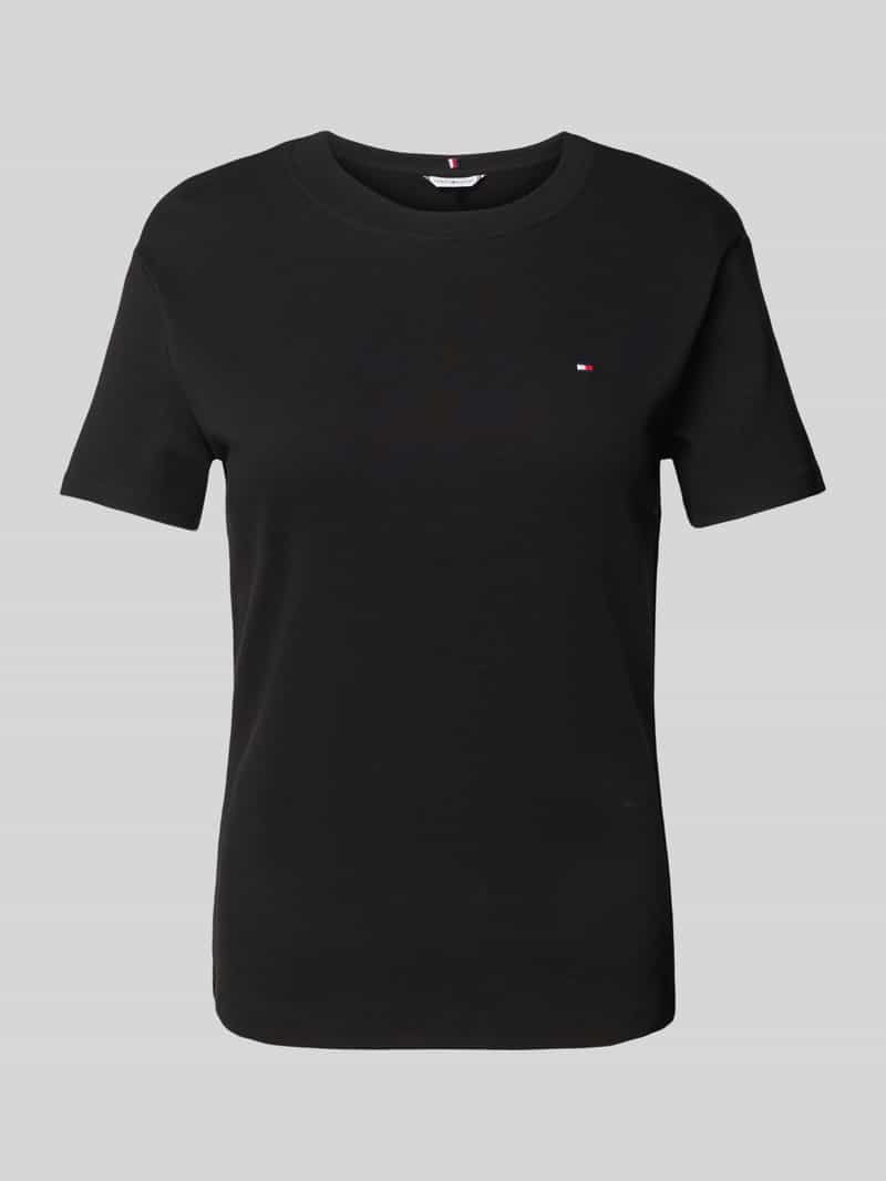 Tommy Hilfiger T-shirt met logostitching model 'NEW SLIM CODY'