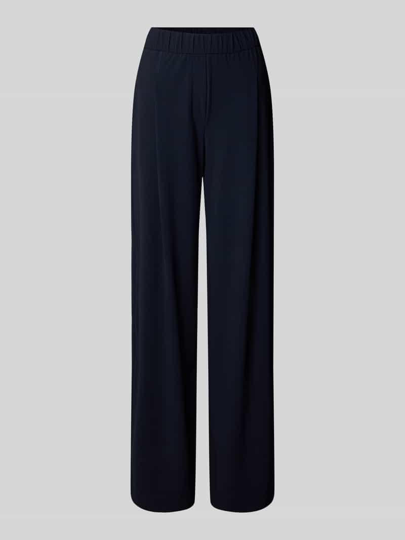 Marc Cain Wide fit stoffen broek met elastische band