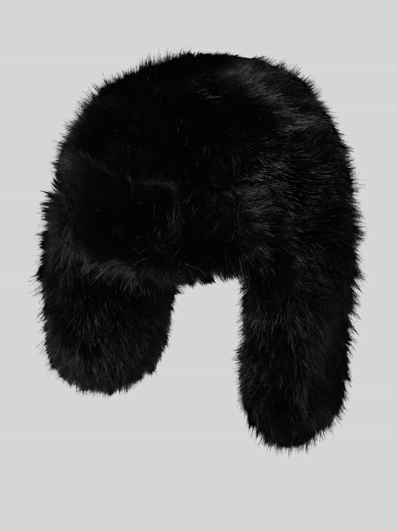 Pieces Muts in de look van imitatiebont model 'RIMMI AVIATOR'