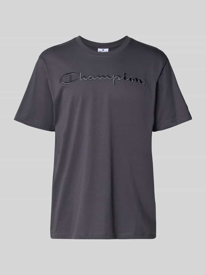 Champion T-shirt met labelstitching model 'ICONS'