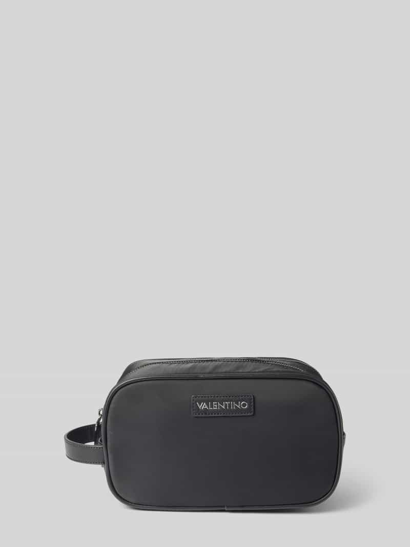 VALENTINO BAGS Toilettas met logopatch model 'Cardan'
