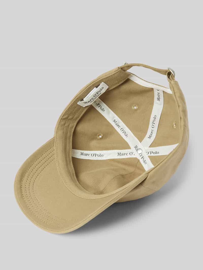 Marc O'Polo Baseballpet met labelstitching