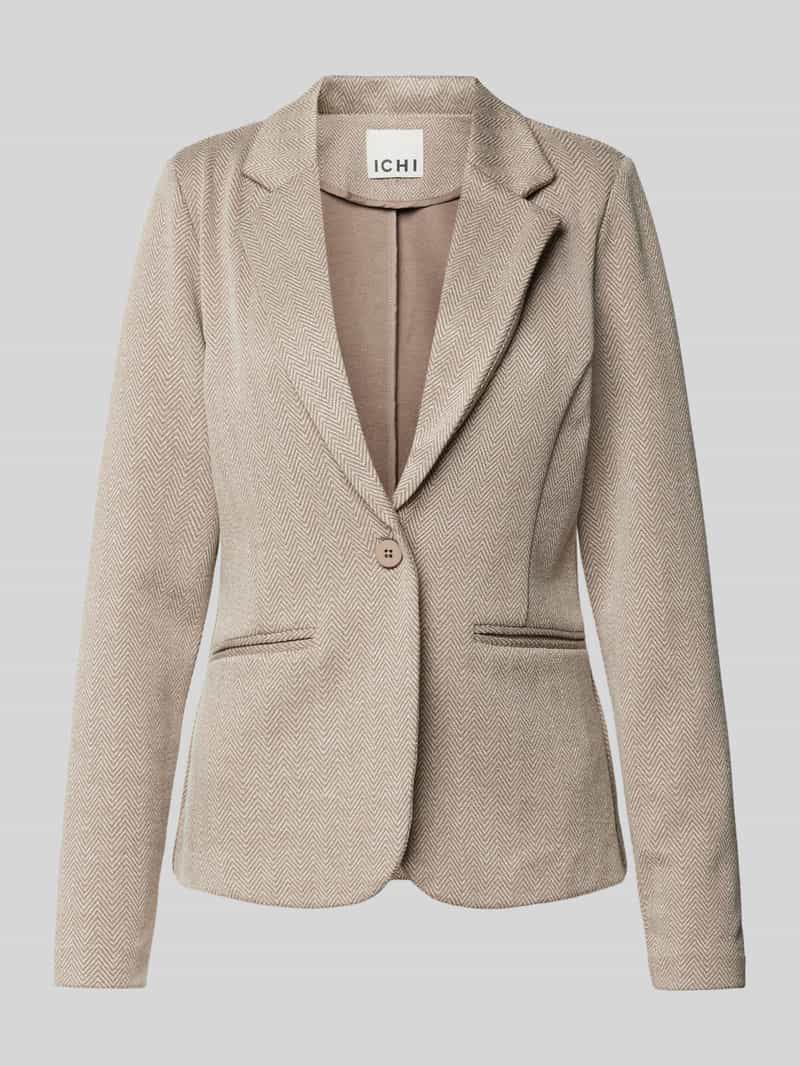 Ichi Blazer met paspelzakken model 'KATE'