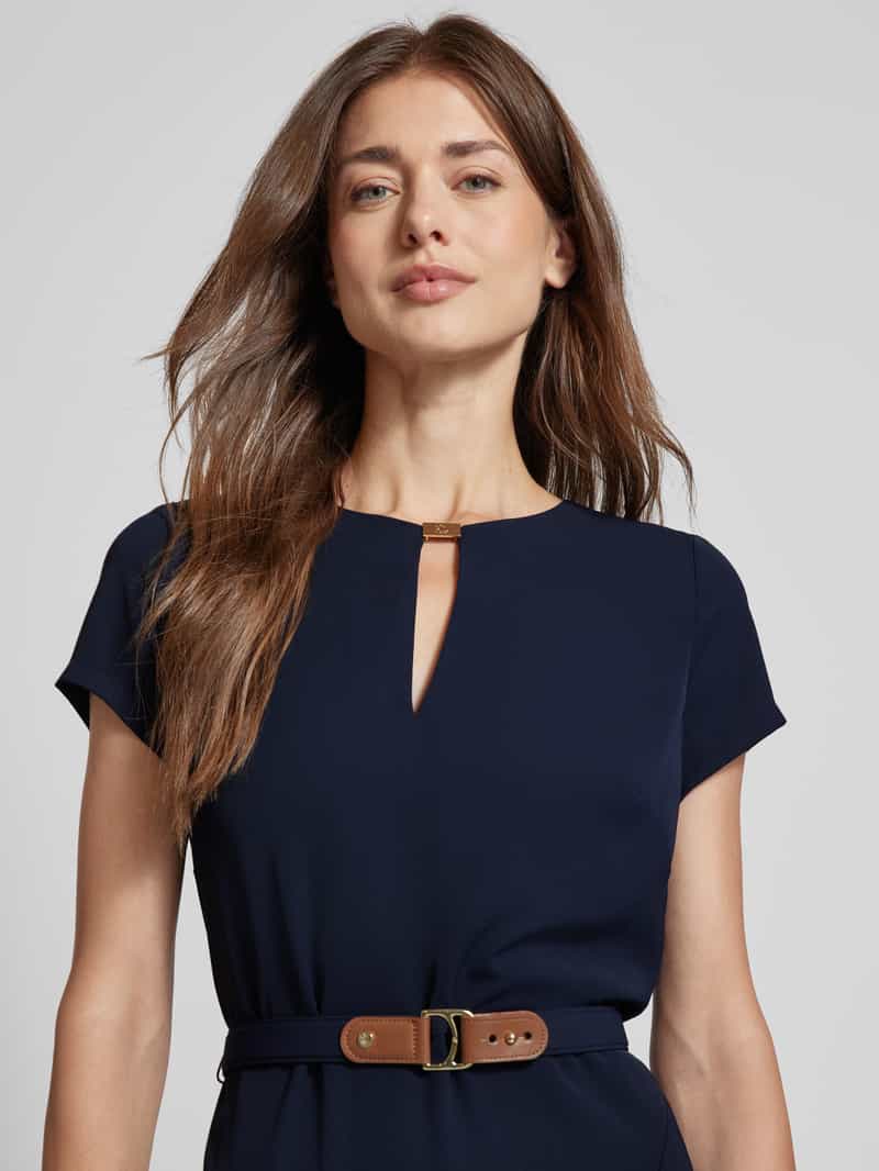 Lauren Ralph Lauren Knielange jurk met riem model 'BRYGITKA'