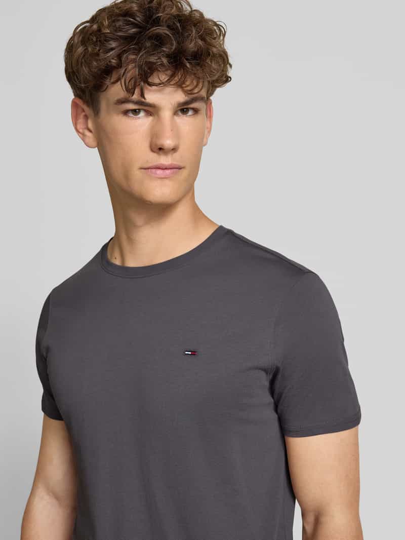 Tommy Jeans Regular fit T-shirt van puur katoen