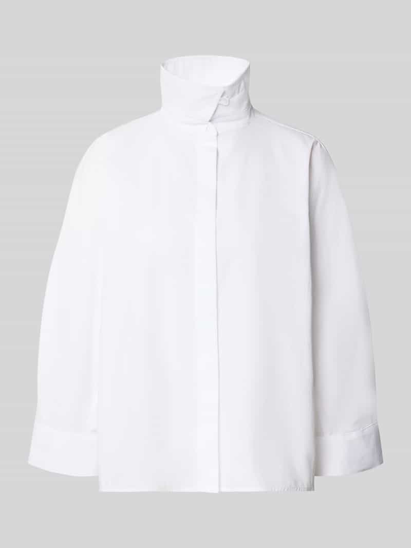Someday. overhemdblouse met opstaande kraag model 'Zelma'