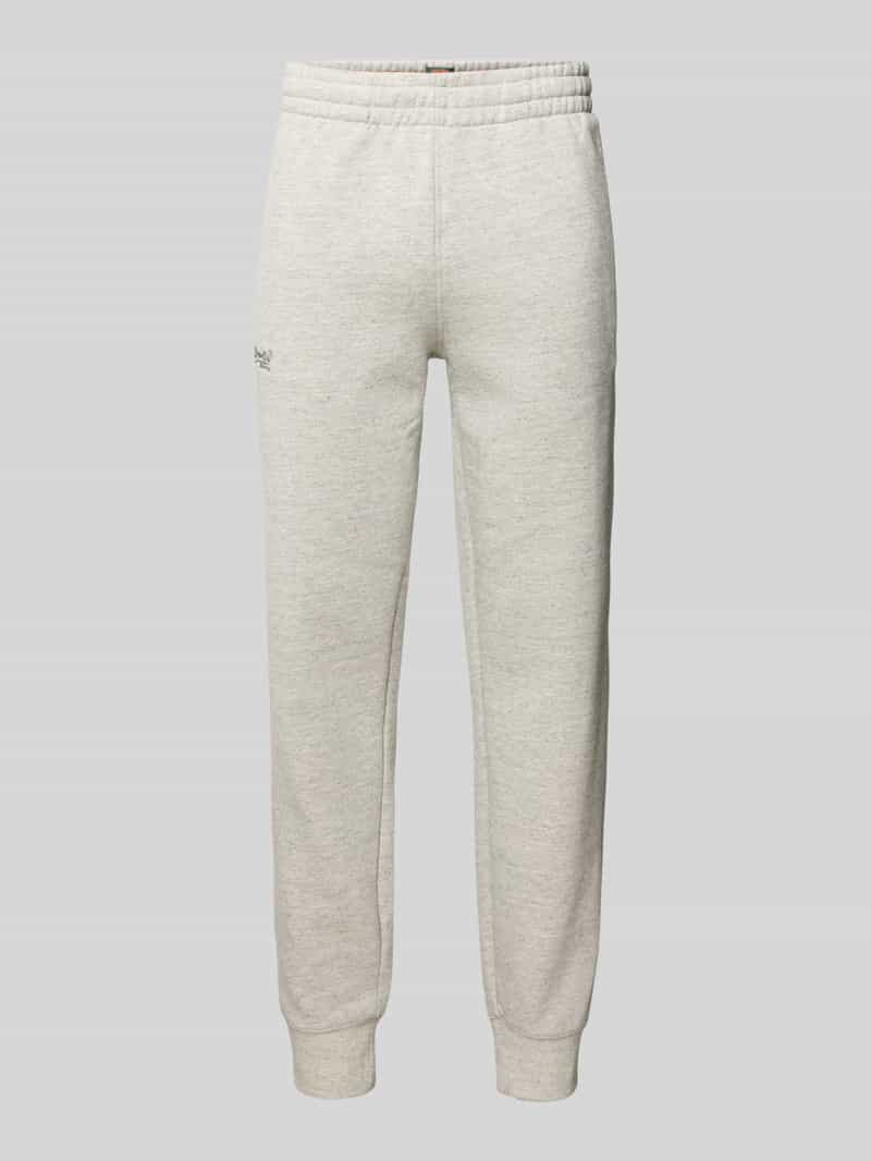 Superdry Sweatpants met labelstitching