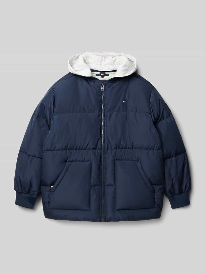 Tommy Hilfiger Teens Regular fit gewatteerd jack met vulling van dons en veren