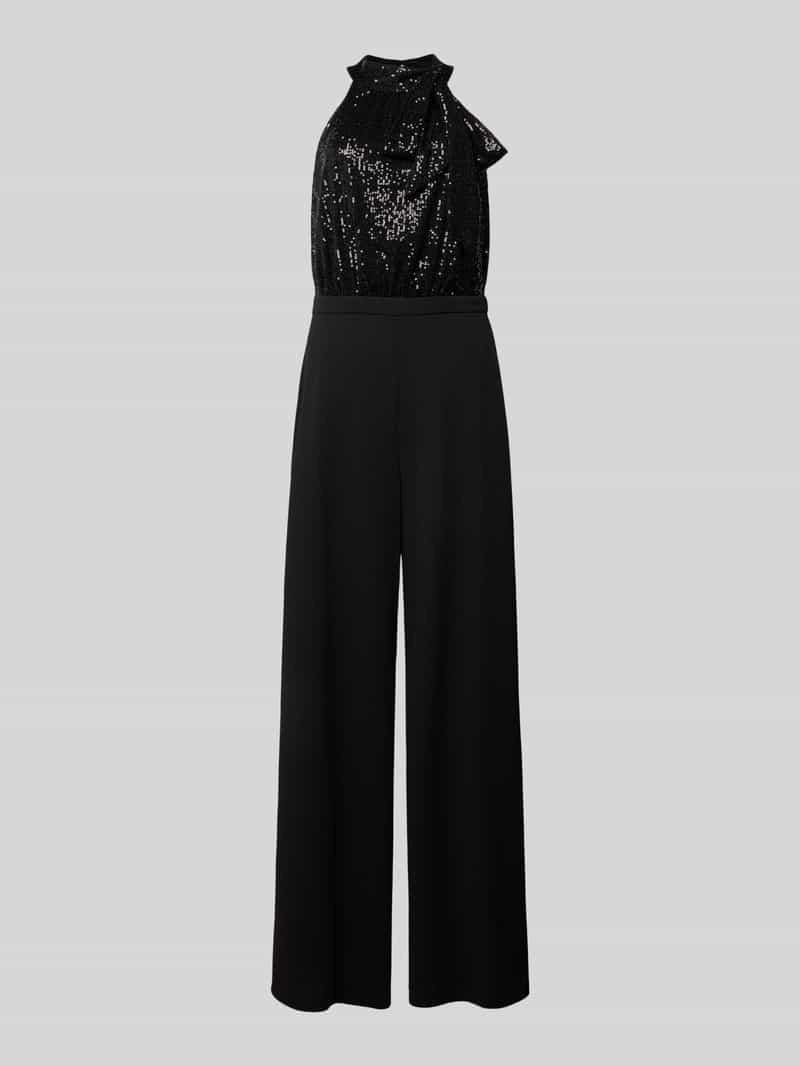 SWING Regular fit jumpsuit met pailletten