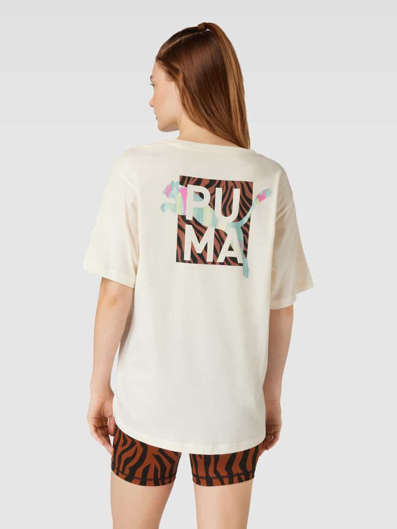 T-shirt met ronde hals, model 'ANIMAL' PUMA PERFORMANCE