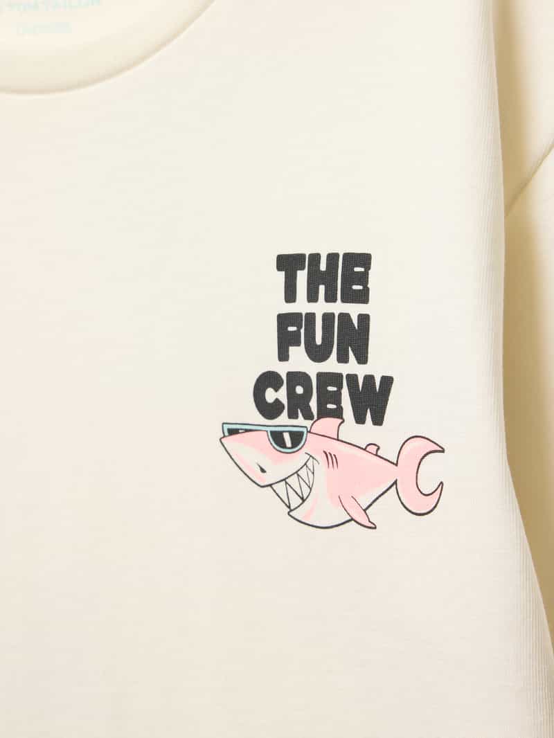 Tom Tailor Regular fit T-shirt van puur katoen