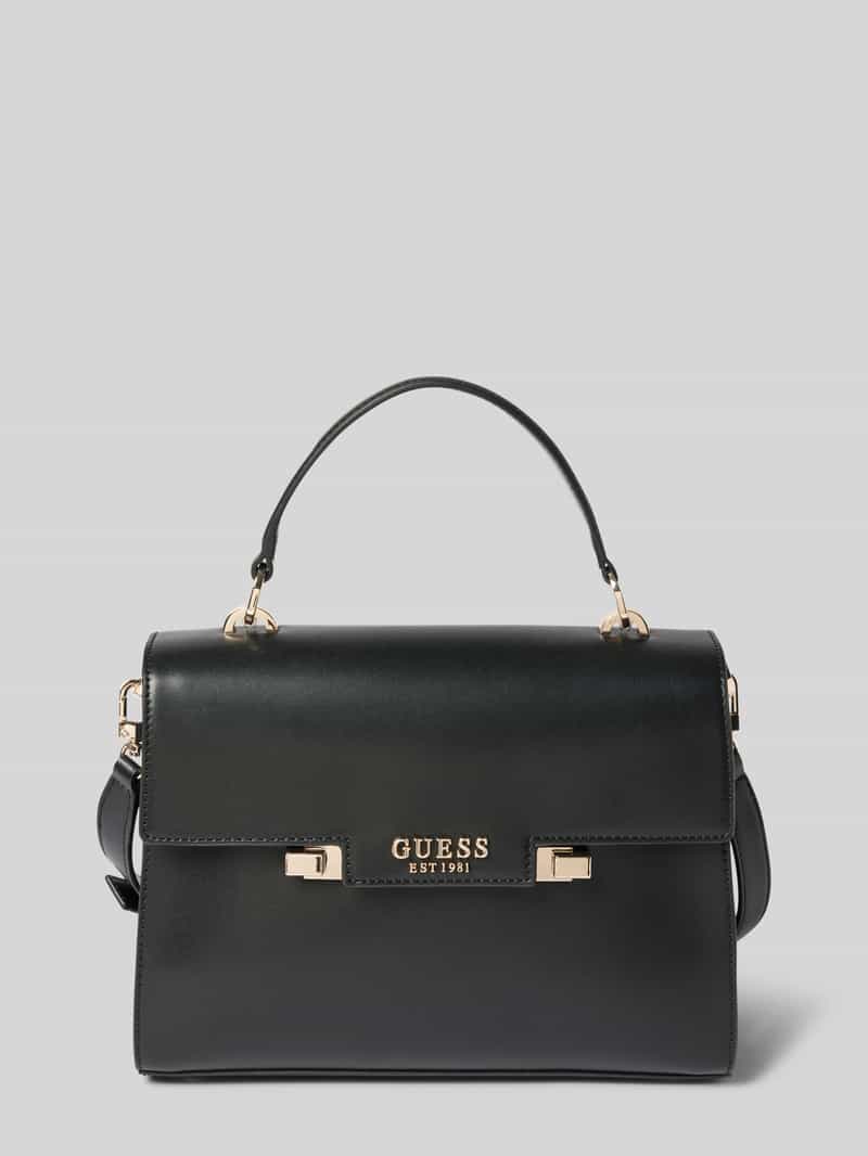 Guess Handtas met labelapplicatie model 'ECO ALDITH'
