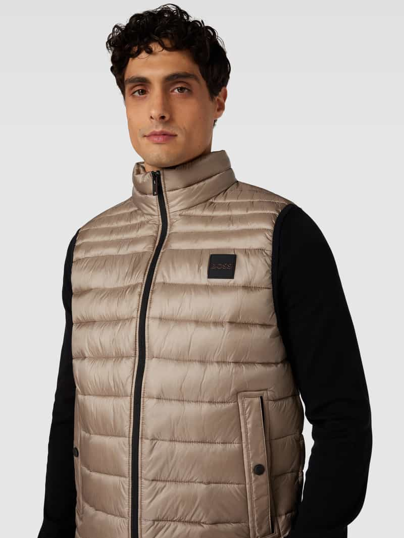 Boss Orange Bodywarmer met labelpatch model 'Odeno'