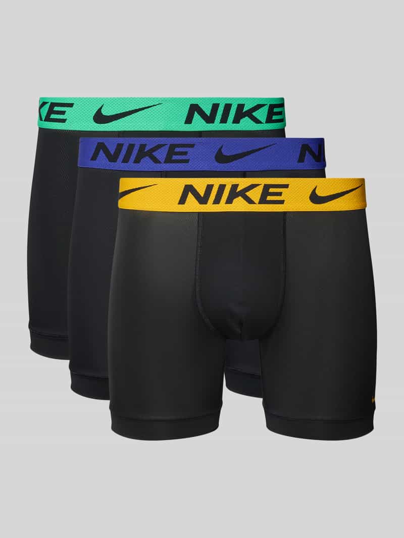 Nike Boxershort met logo in band in een set van 3 stuks