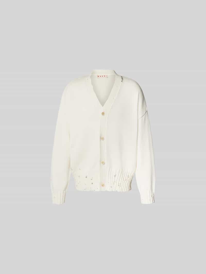 Oversized cardigan met knoopsluiting