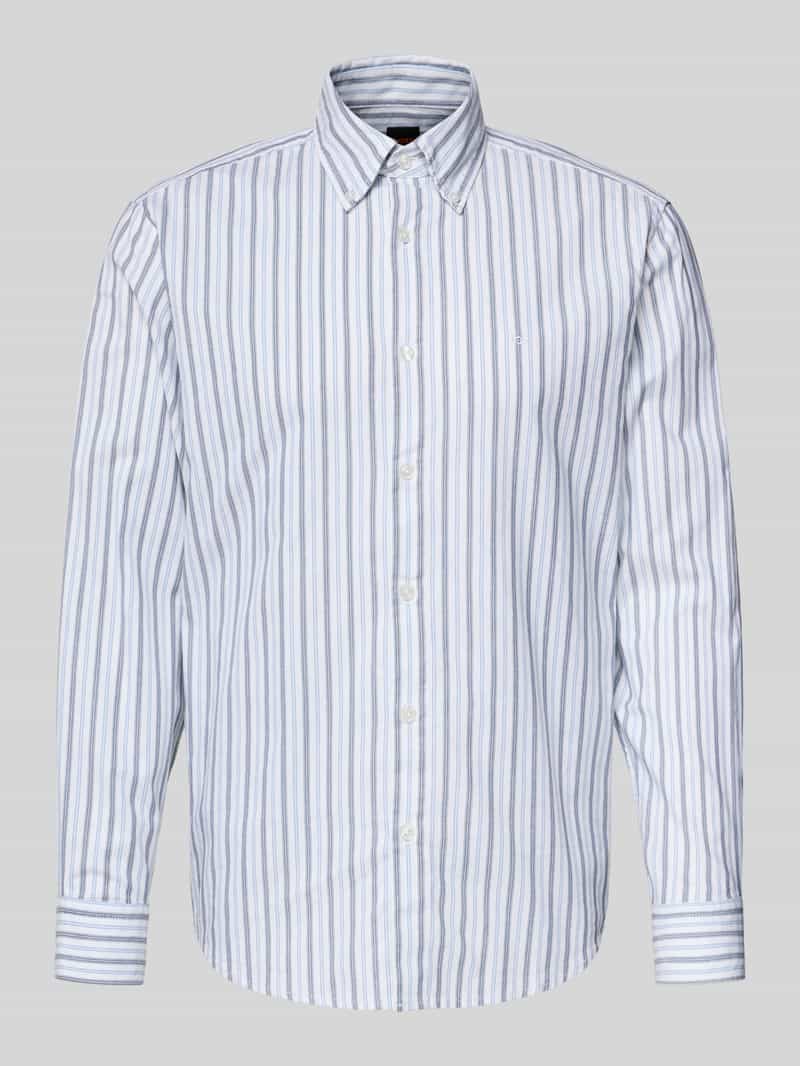 Slim fit vrijetijdsoverhemd van katoenmix, model 'RICOPLUS_M'