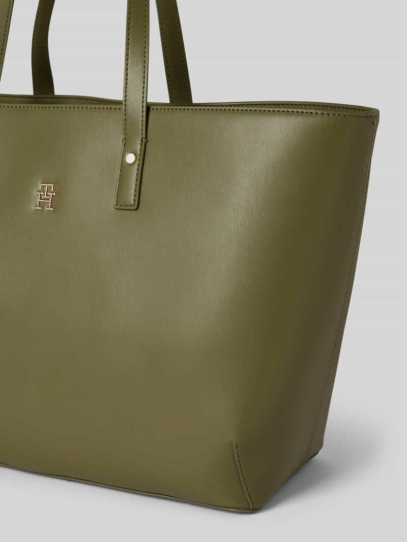 Tommy Hilfiger Handtas met labelapplicatie
