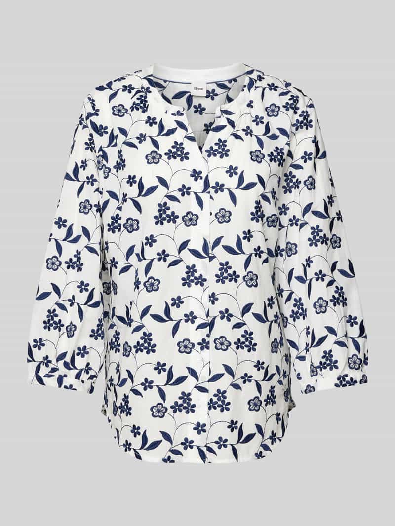 BRAX Regular fit tuniek met 3 4-mouwen model 'STYLE.Velia'