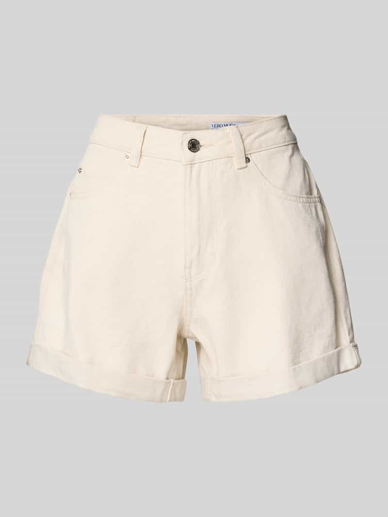 Vero Moda Relaxed fit korte jeans van katoenmix model 'ZURI'