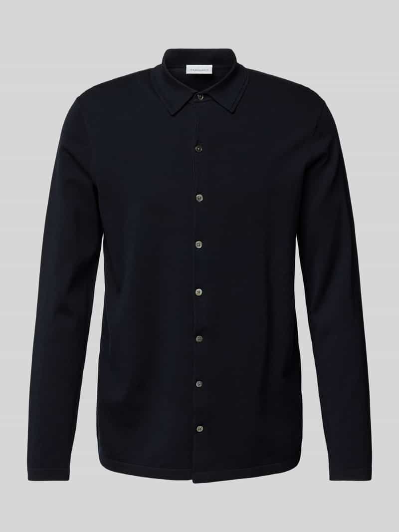 Profuomo Cardigan met polokraag