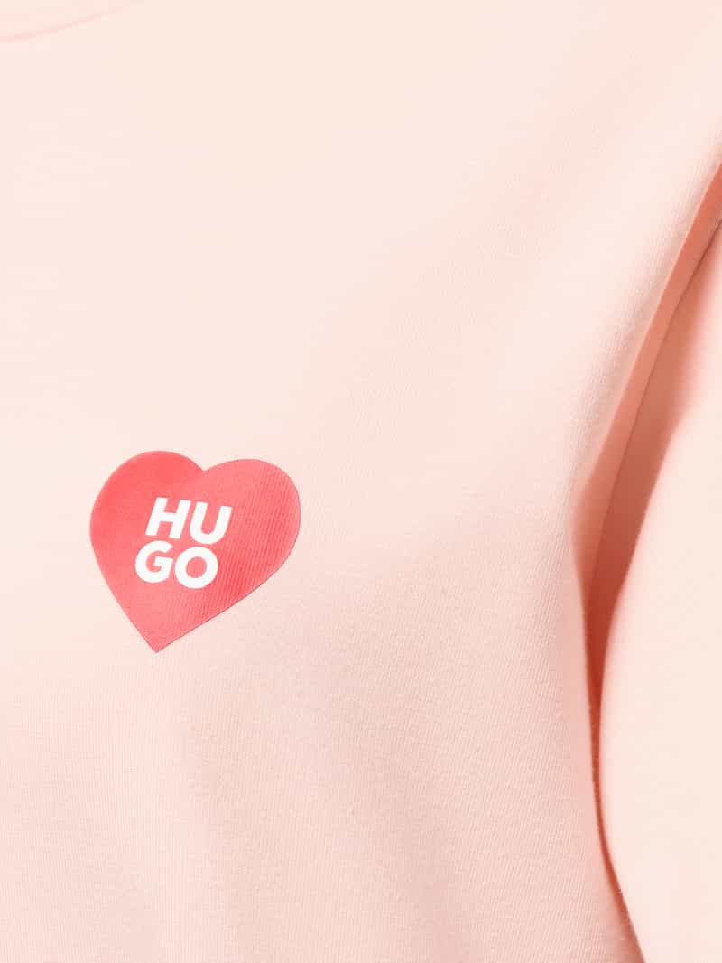 HUGO Regular fit pyjamabovendeel van modalmix model 'CASUAL'