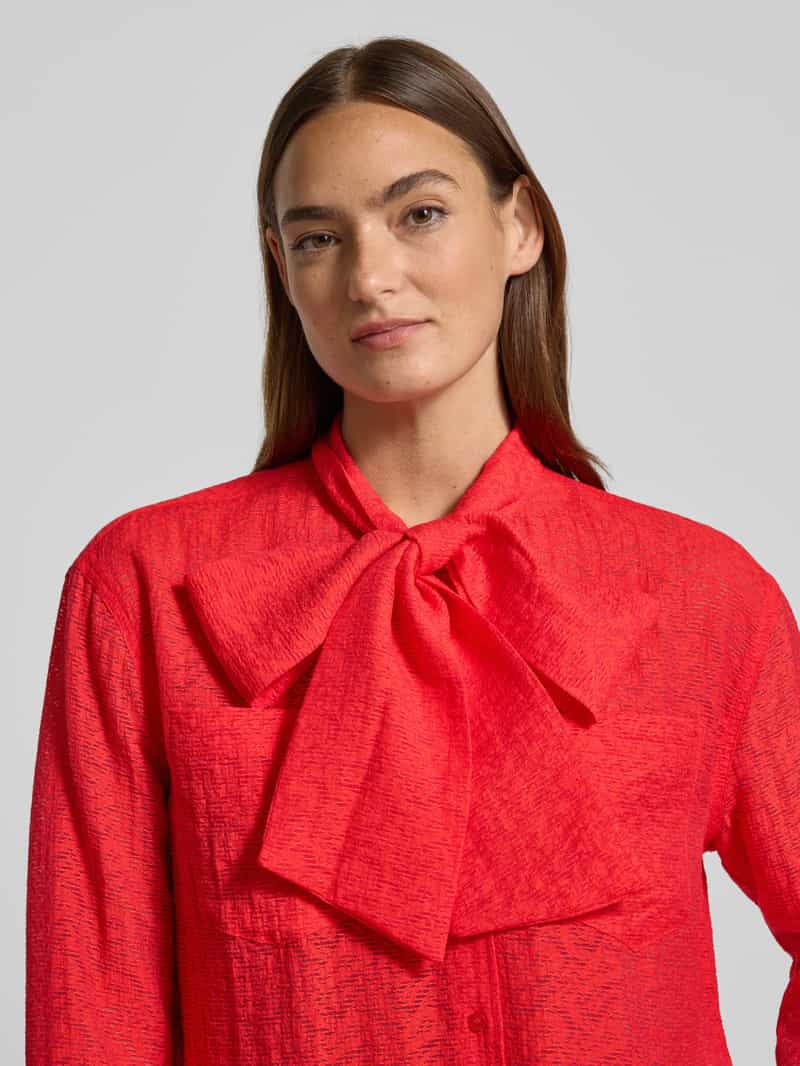 Christian Berg Woman Regular fit strikblouse van viscosemix