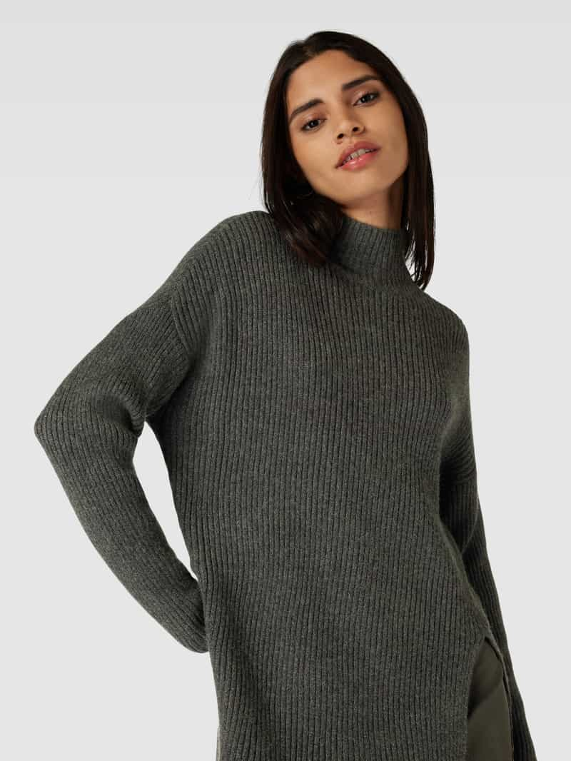 Only Gebreide pullover met lage zijsplit model 'KATIA'