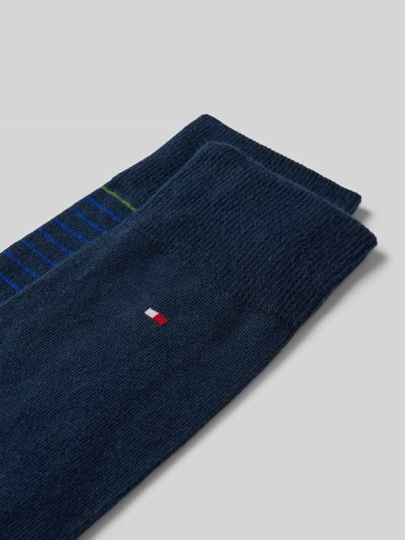 Tommy Hilfiger Sokken van katoenmix in een set van 2 paar