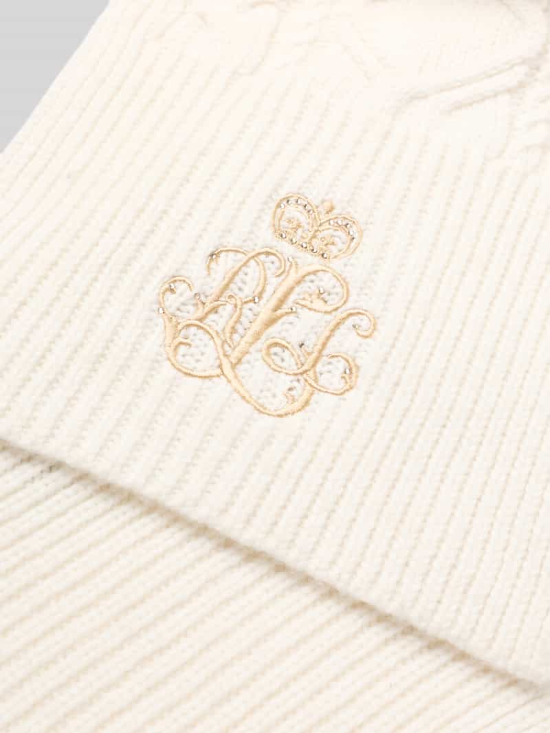 Lauren Ralph Lauren Sjaal met labeldetail