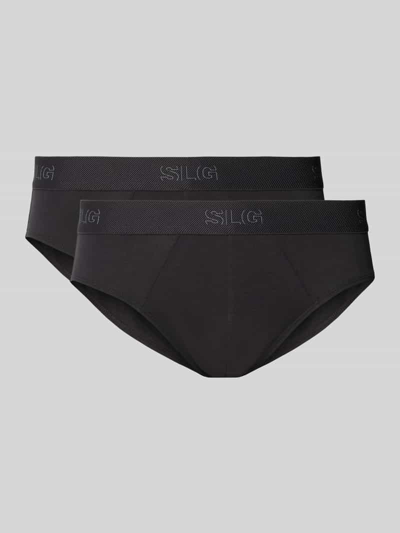 SLG Slip met label in band in een set van 2 stuks model 'Base Brief'