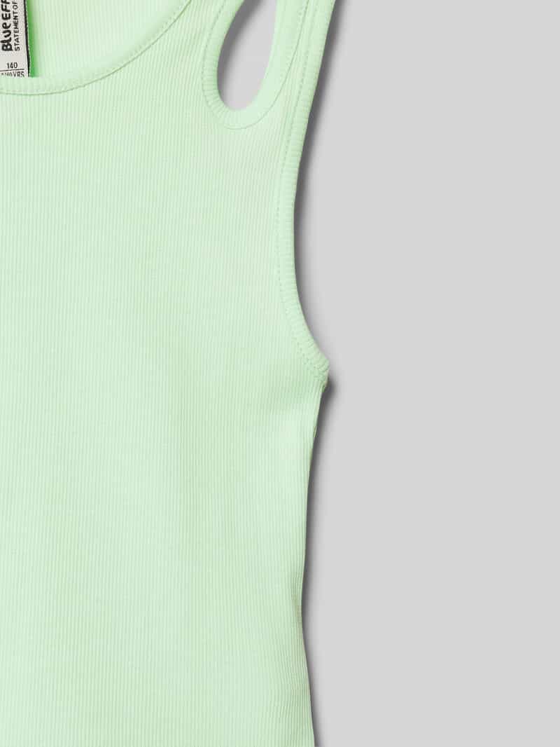 Blue Effect Tanktop met cut-out