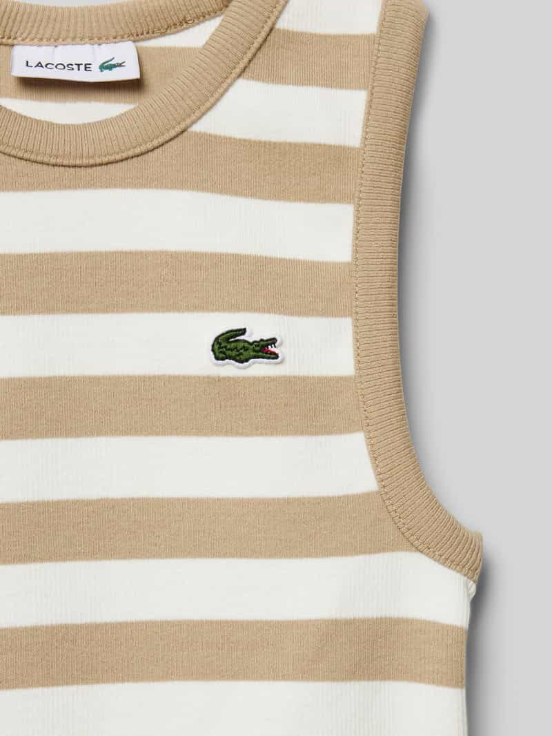 Lacoste Tanktop met logobadge