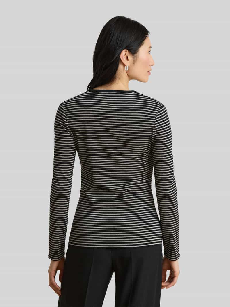 Lauren Ralph Lauren Regular fit shirt met lange mouwen van katoenmix