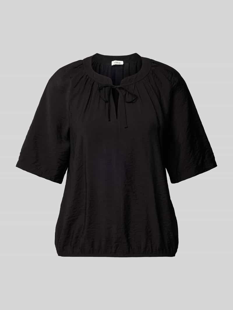S.Oliver Blouse met korte mouwen met print all-over