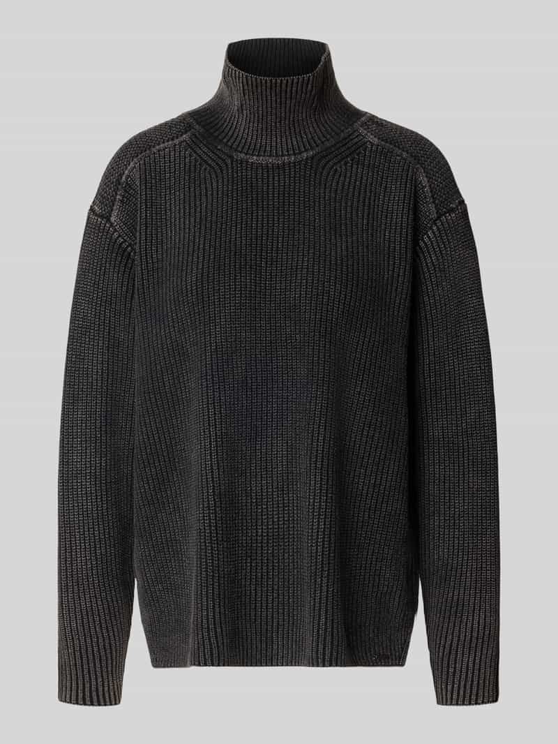 Oversized col-pullover van puur katoen