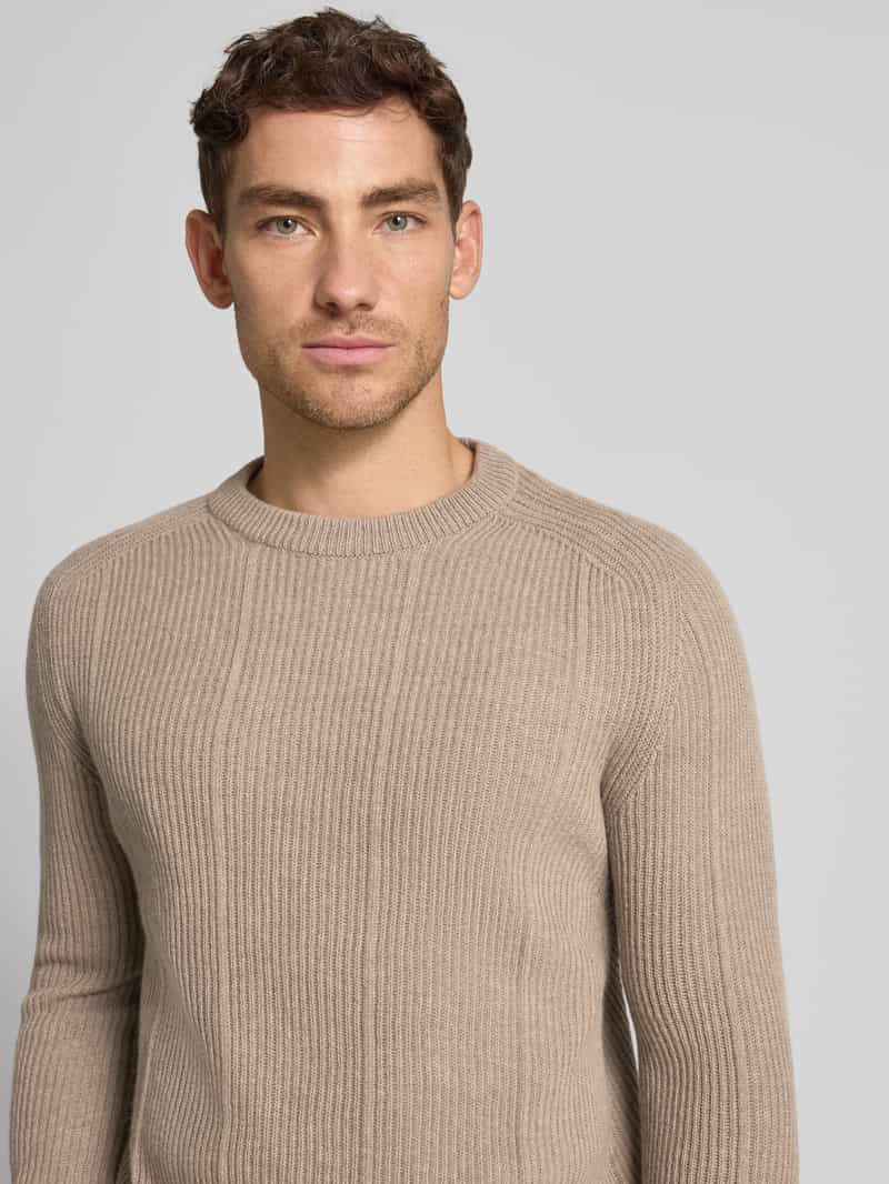 Cruna Gebreide pullover van wol model 'Fuji'