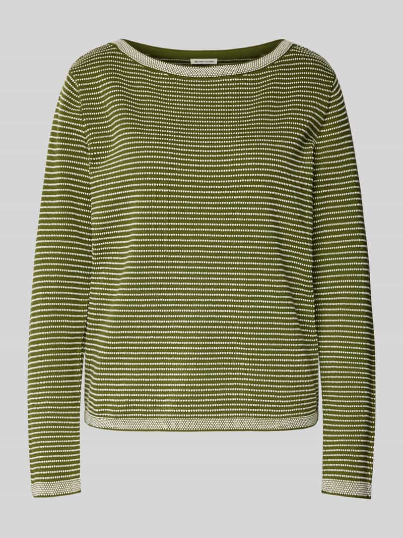 Tom Tailor Regular fit pullover van puur katoen