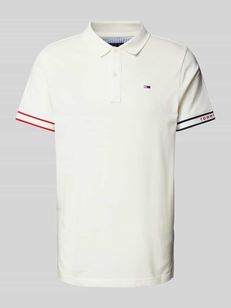 Tommy Jeans Regular fit poloshirt van puur katoen
