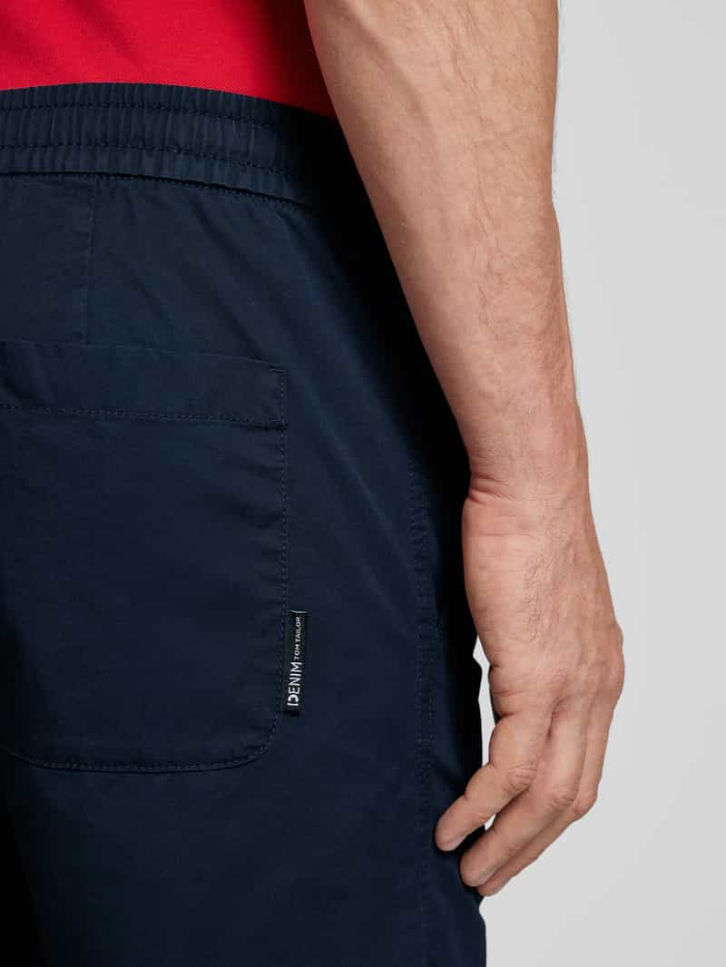 Tom Tailor Denim Regular fit korte chino van puur katoen