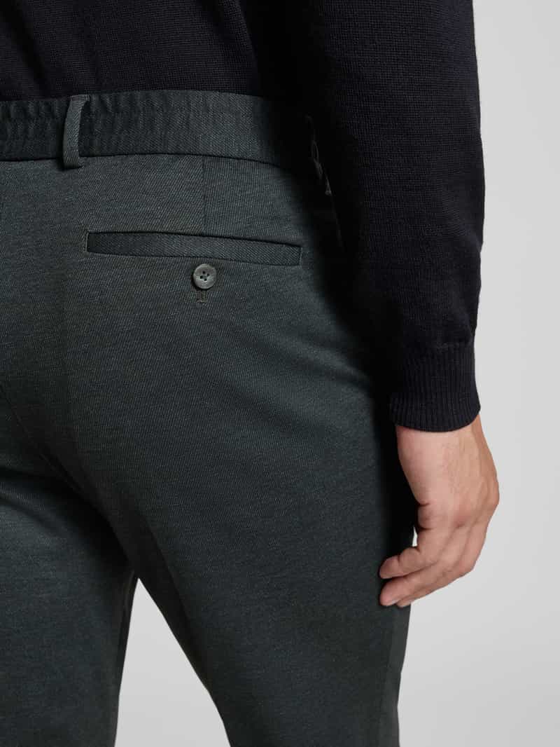 MCNEAL Chino met bandplooien