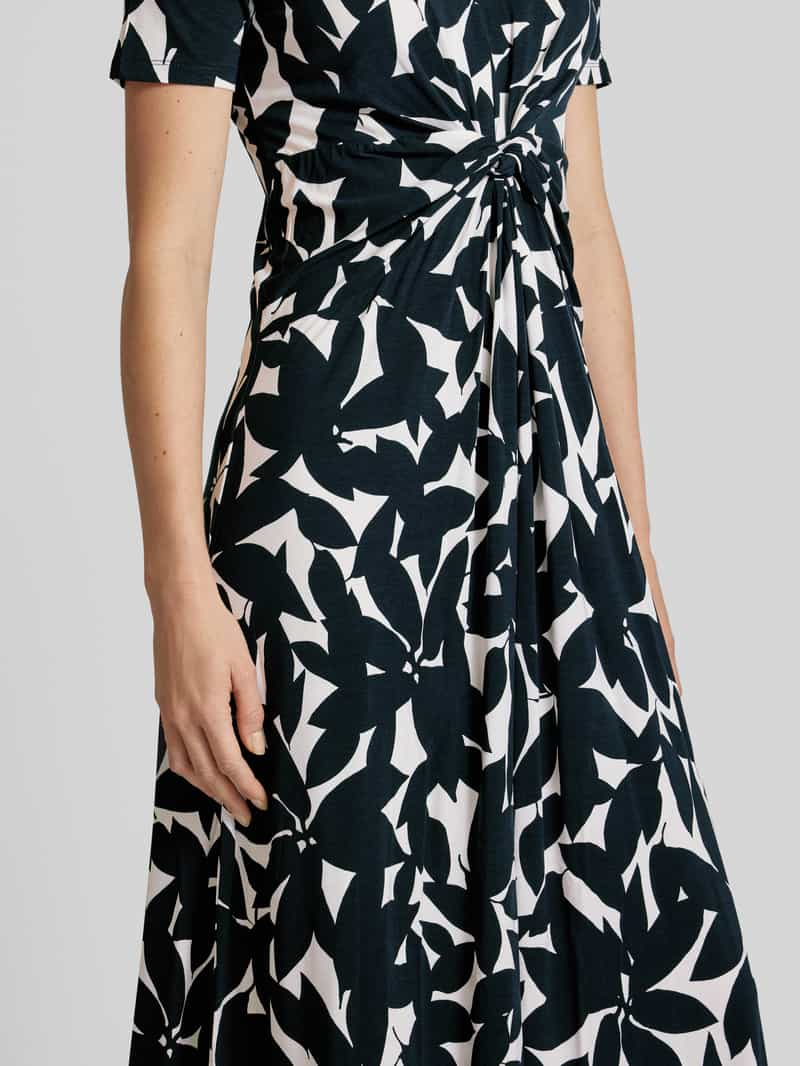 Betty Barclay Maxi-jurk met knoopdetail